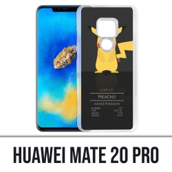 Custodia Huawei Mate 20 PRO - Pokémon Pikachu Id Card