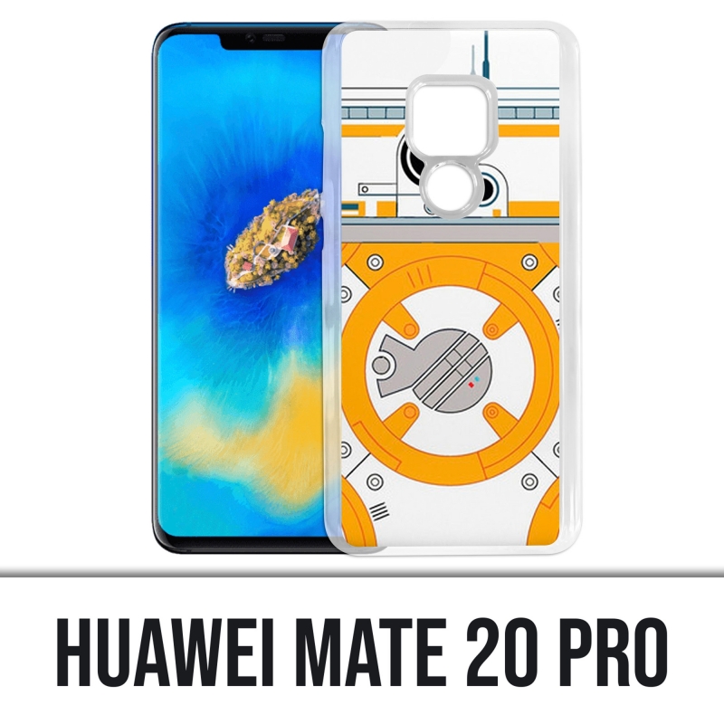 Custodia Huawei Mate 20 PRO - Star Wars Bb8 minimalista