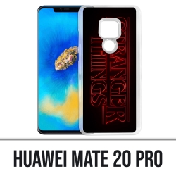 Funda Huawei Mate 20 PRO - Logotipo de Stranger Things