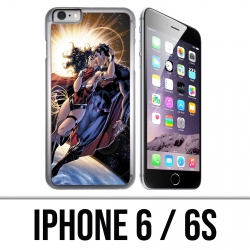 Custodia per iPhone 6 / 6S - Superman Wonderwoman