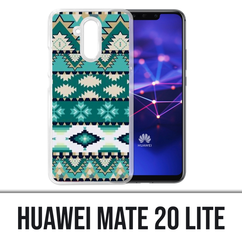 Huawei Mate 20 Lite Case - Azteque Green