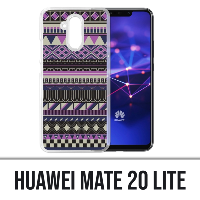 Custodia Huawei Mate 20 Lite - Viola Azteque