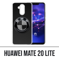 Coque Huawei Mate 20 Lite - Bmw Logo Carbone