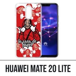 Funda Huawei Mate 20 Lite - dibujos animados de casa de papel