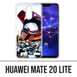 Huawei Mate 20 Lite case - Moto Cross Helmet