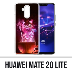 Coque Huawei Mate 20 Lite - Chat Tasse Alice Au Pays Des Merveilles