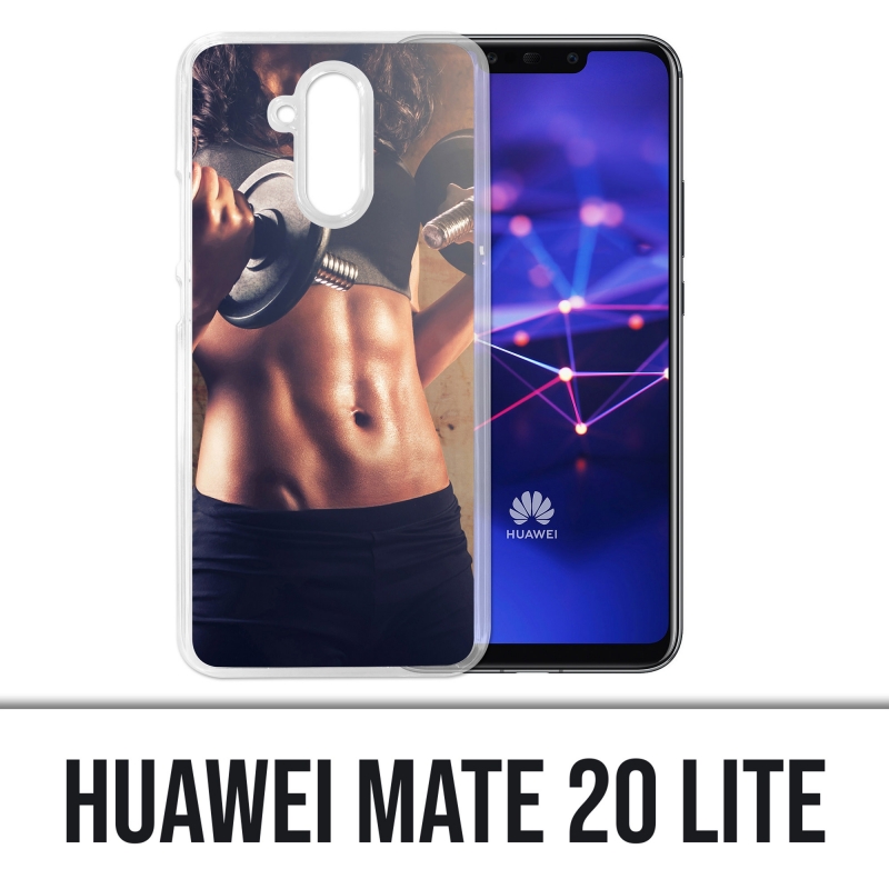 Funda Huawei Mate 20 Lite - Culturismo Chica