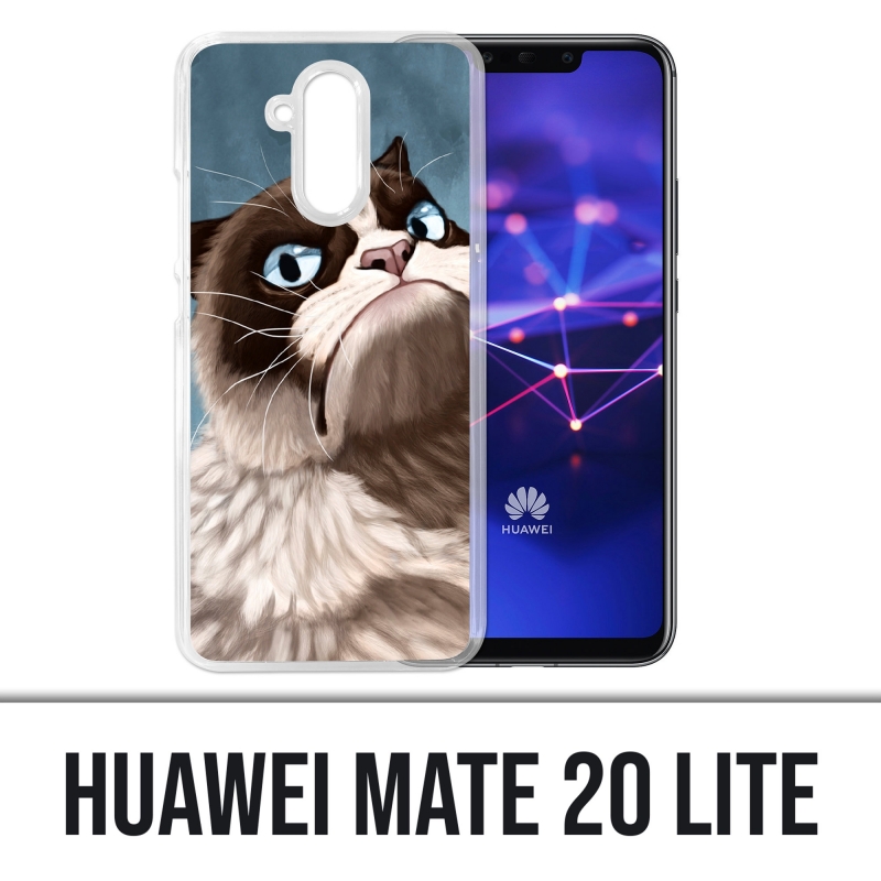 Huawei Mate 20 Lite case - Grumpy Cat