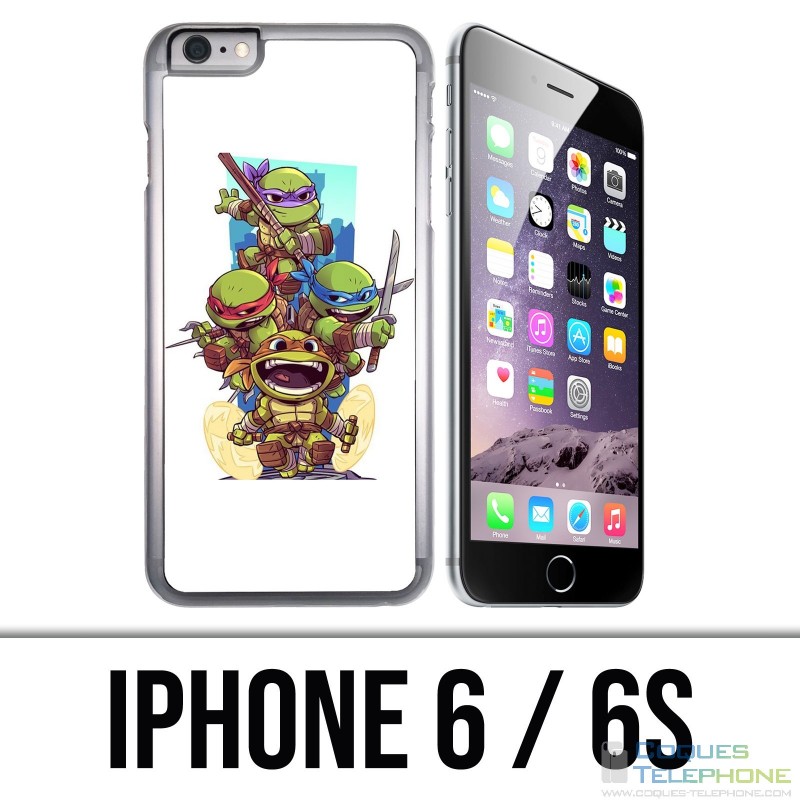 Coque iPhone 6 / 6S - Tortues Ninja Cartoon