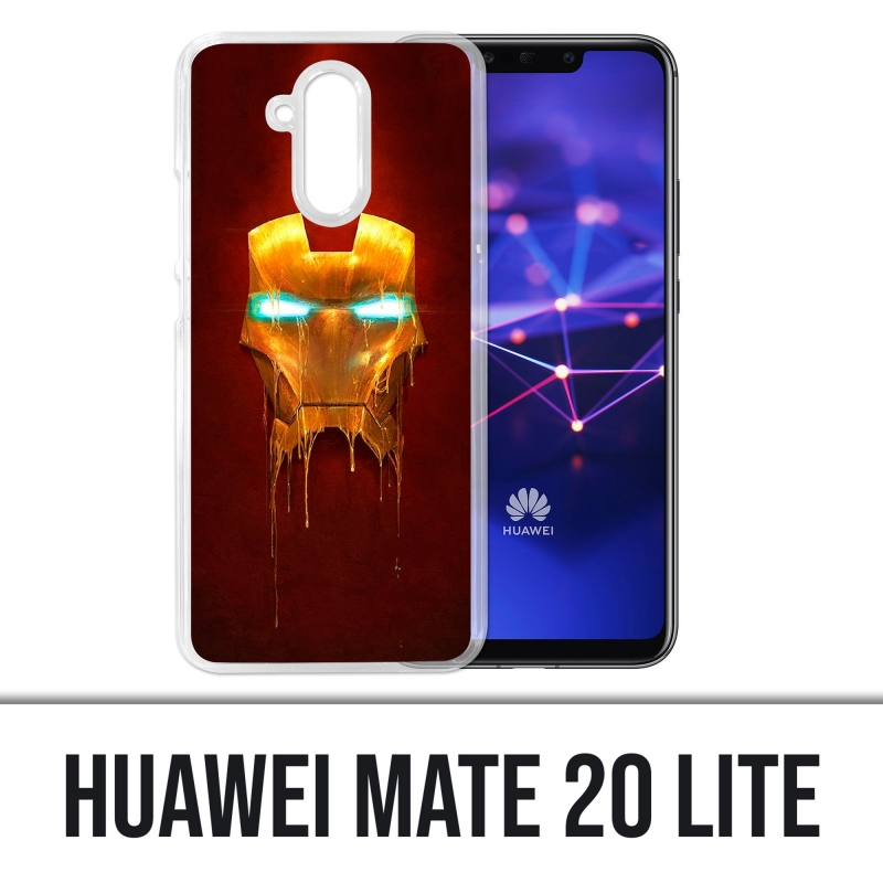 Funda Huawei Mate 20 Lite - Iron Man Gold