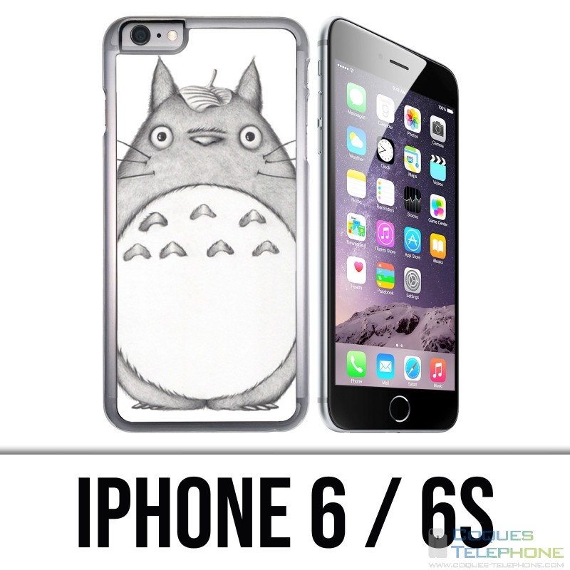 Coque iPhone 6 / 6S - Totoro Parapluie