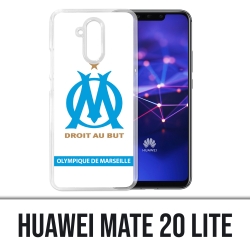 Huawei Mate 20 Lite Case - Om Marseille Logo Weiß