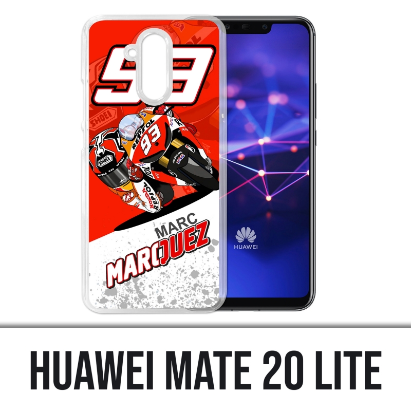 Custodia Huawei Mate 20 Lite - Marquez Cartoon