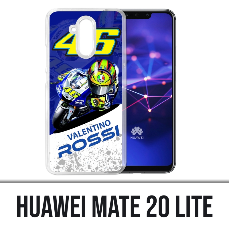 Huawei Mate 20 Lite Case - Motogp Rossi Cartoon