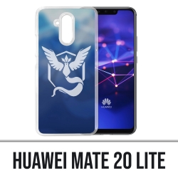 Coque Huawei Mate 20 Lite - Pokémon Go Team Bleue Grunge