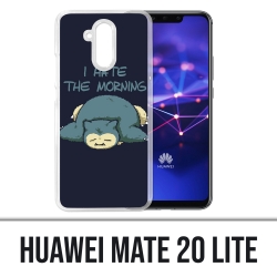 Custodia Huawei Mate 20 Lite - Pokémon Ronflex Hate Morning