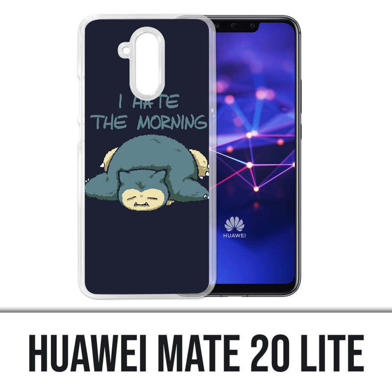 Huawei Mate 20 Lite Case - Pokémon Ronflex Hass Morgen