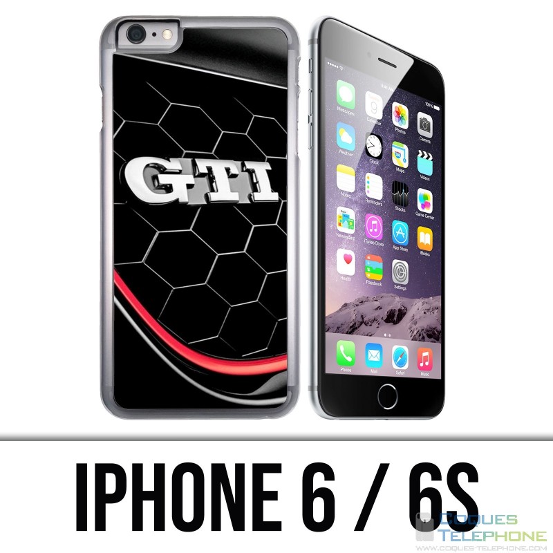 Funda para iPhone 6 / 6S - Logotipo de Vw Golf Gti