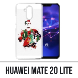 Funda Huawei Mate 20 Lite - Ronaldo Football Splash