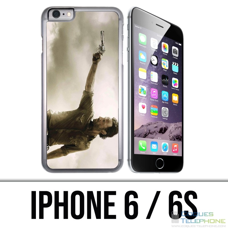 Coque iPhone 6 / 6S - Walking Dead Gun