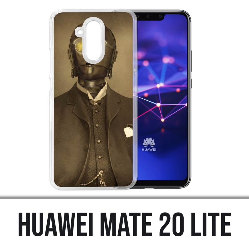 Custodia Huawei Mate 20 Lite - Star Wars Vintage C3Po