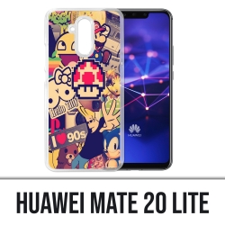 Funda Huawei Mate 20 Lite - Vintage Stickers 90S