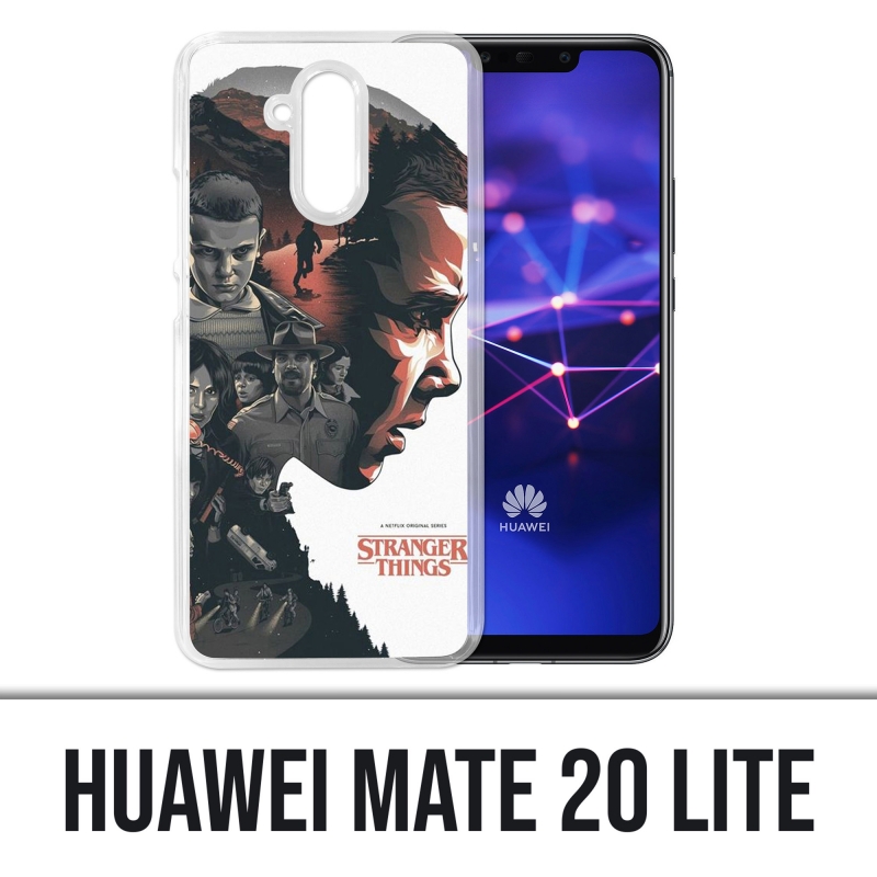 Huawei Mate 20 Lite Case - Fremde Dinge Fanart