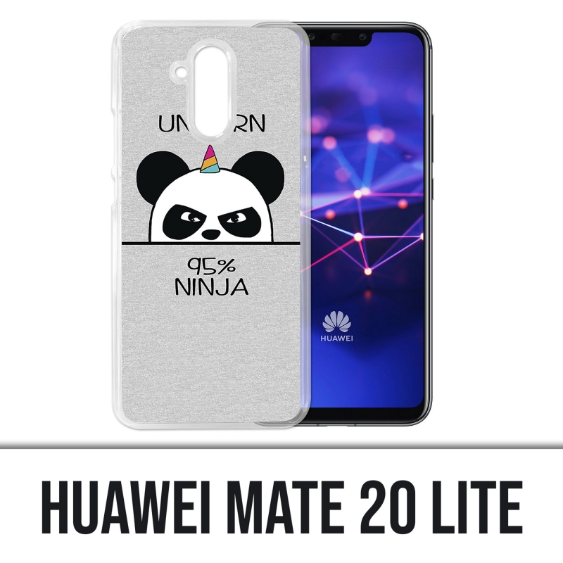 Estribillo agricultores pómulo Funda para Huawei Mate 20 Lite - Unicornio Ninja Panda Unicornio
