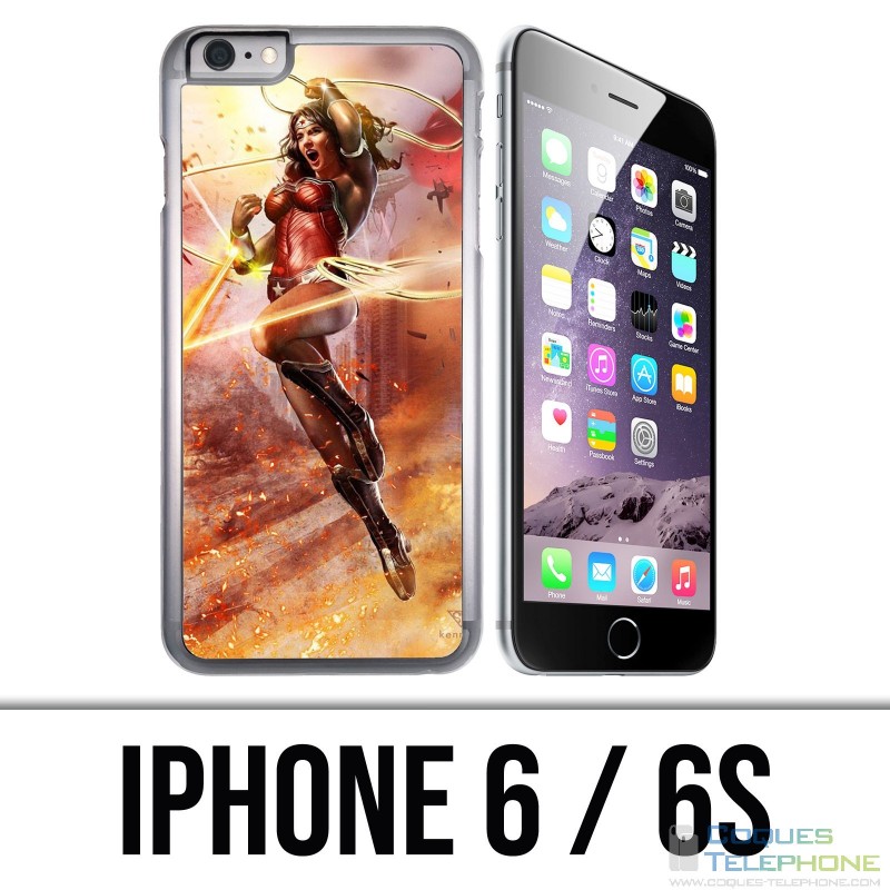 Coque iPhone 6 / 6S - Wonder Woman Comics