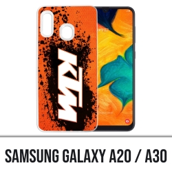Custodia Samsung Galaxy A20 / A30 - Logo Ktm Galaxy