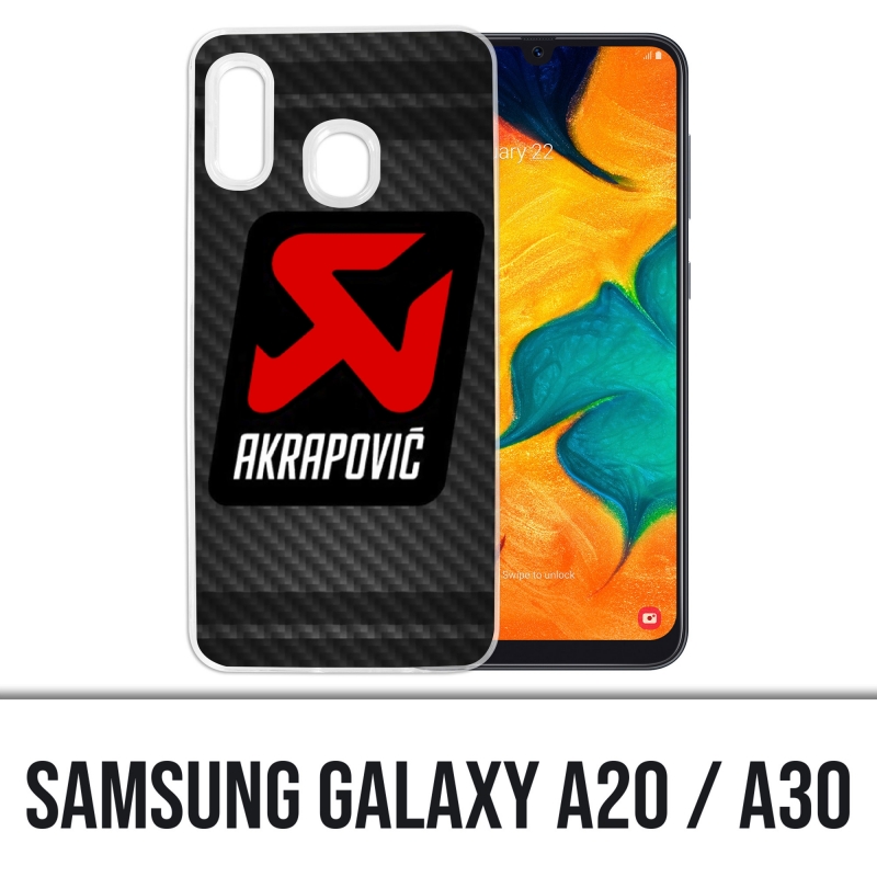 Samsung Galaxy A20 / A30 Abdeckung - Akrapovic