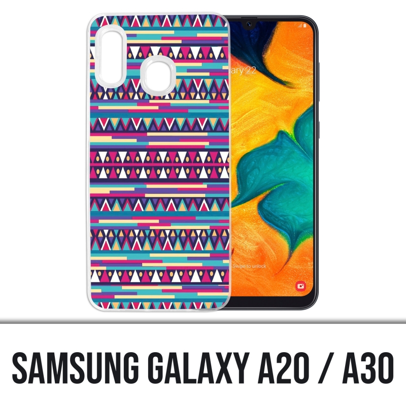 Cover per Samsung Galaxy A20 / A30 - Azteque Rose