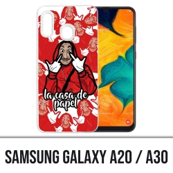 Custodia Samsung Galaxy A20 / A30 - cartone animato casa de papel