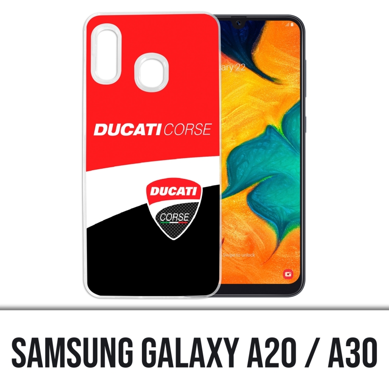 Samsung Galaxy A20 / A30 Abdeckung - Ducati Corse