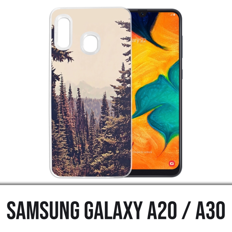 Coque Samsung Galaxy A20 / A30 - Foret Sapins