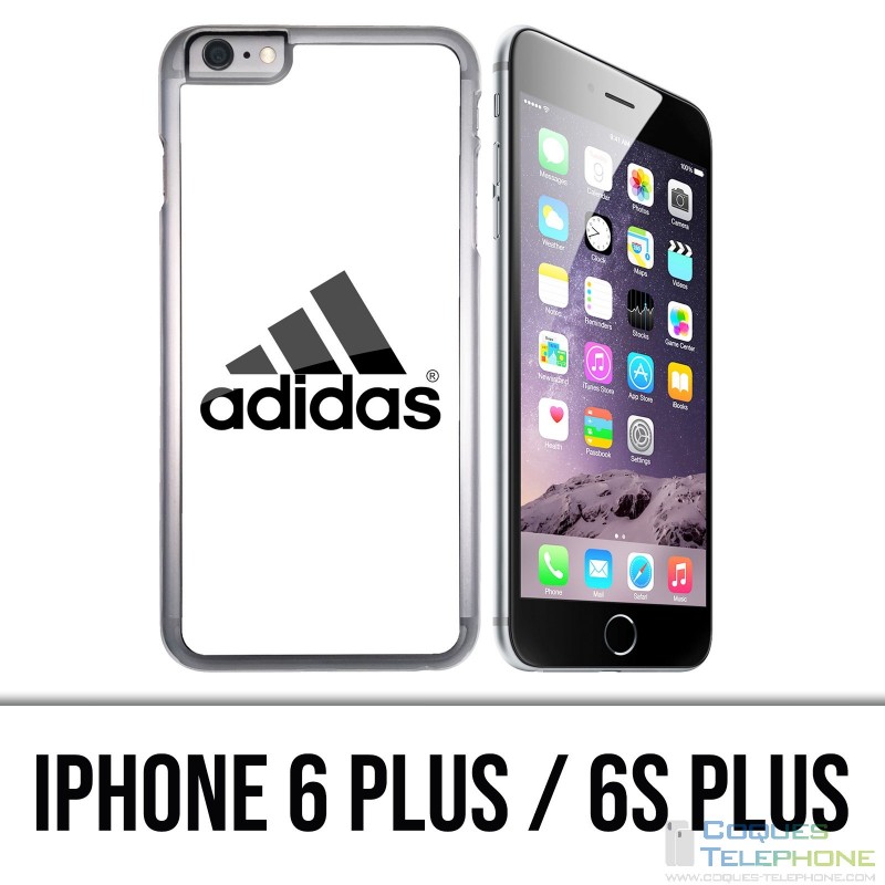 Funda para iPhone 6 Plus / 6S Plus - Adidas Logo Blanco
