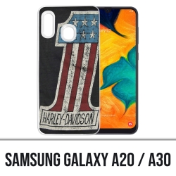 Coque Samsung Galaxy A20 / A30 - Harley Davidson Logo 1