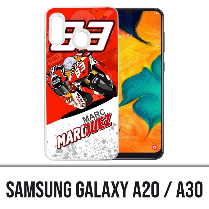 Custodia Samsung Galaxy A20 / A30 - Marquez Cartoon