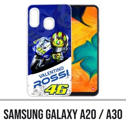 Samsung Galaxy A20 / A30 cover - Motogp Rossi Cartoon Galaxy