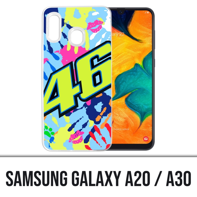 Coque Samsung Galaxy A20 / A30 - Motogp Rossi Misano