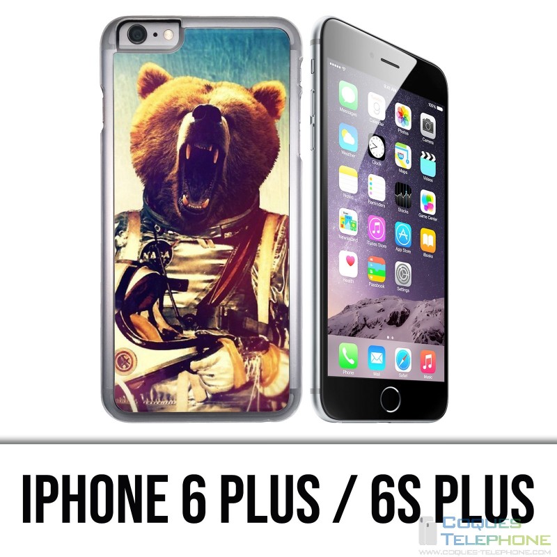 Custodia per iPhone 6 Plus / 6S Plus - Astronaut Bear