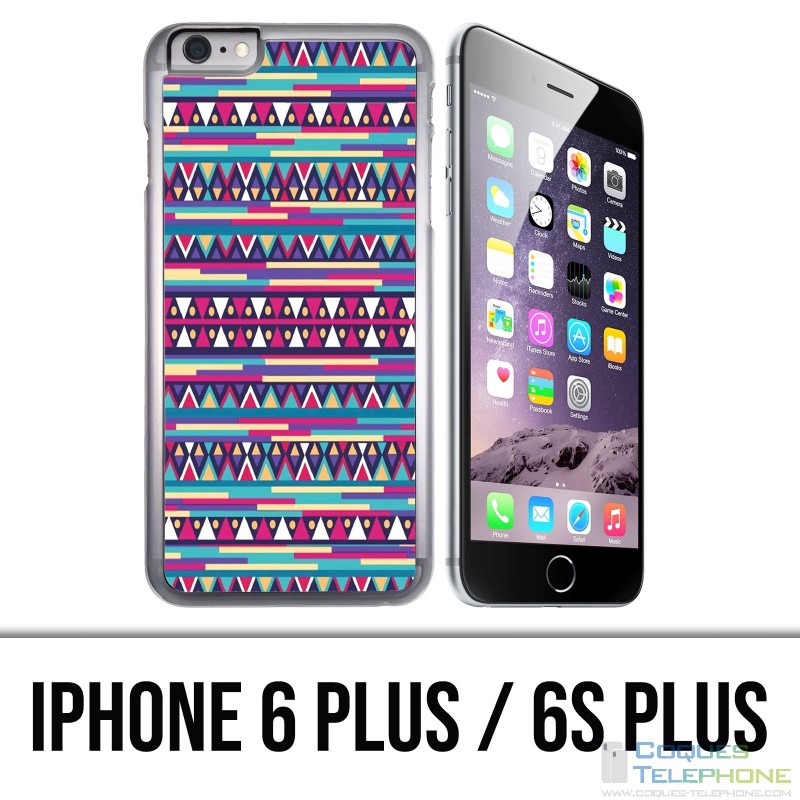 IPhone 6 Plus / 6S Plus Case - Pink Azteque