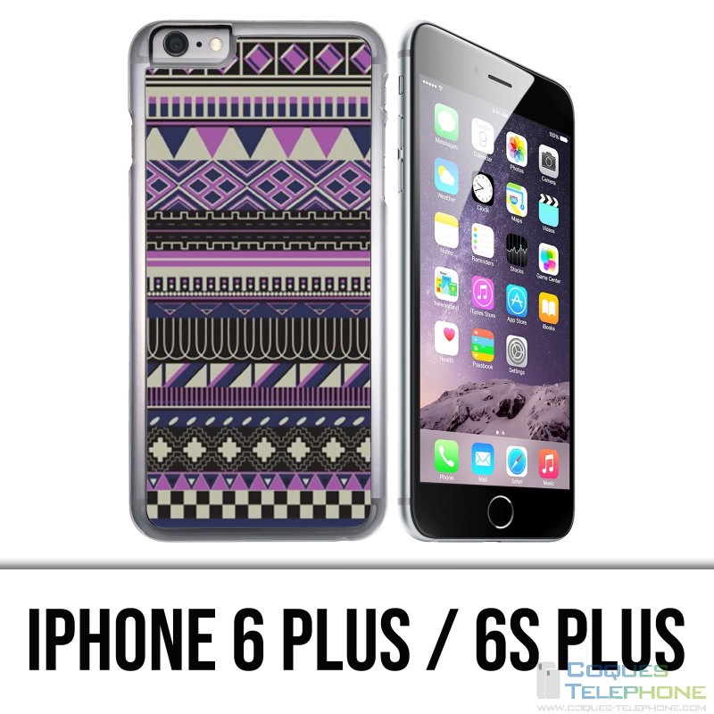 Coque iPhone 6 PLUS / 6S PLUS - Azteque Violet