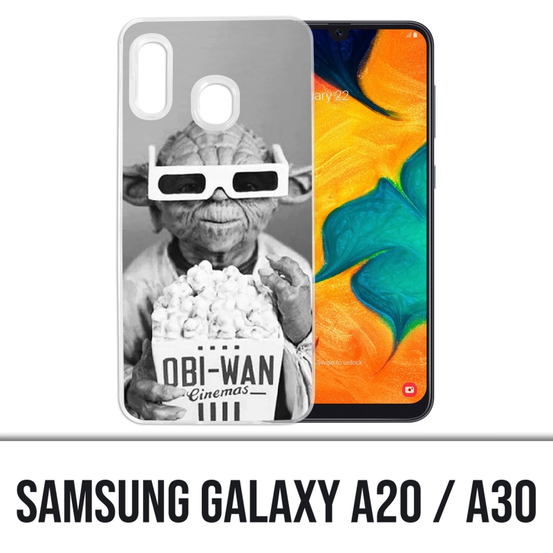 Cover Samsung Galaxy A20 / A30 - Star Wars Yoda Cinema