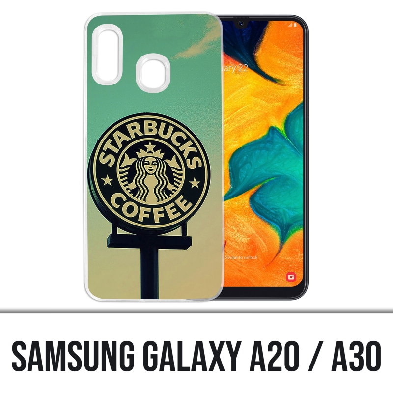 Coque Samsung Galaxy A20 / A30 - Starbucks Vintage