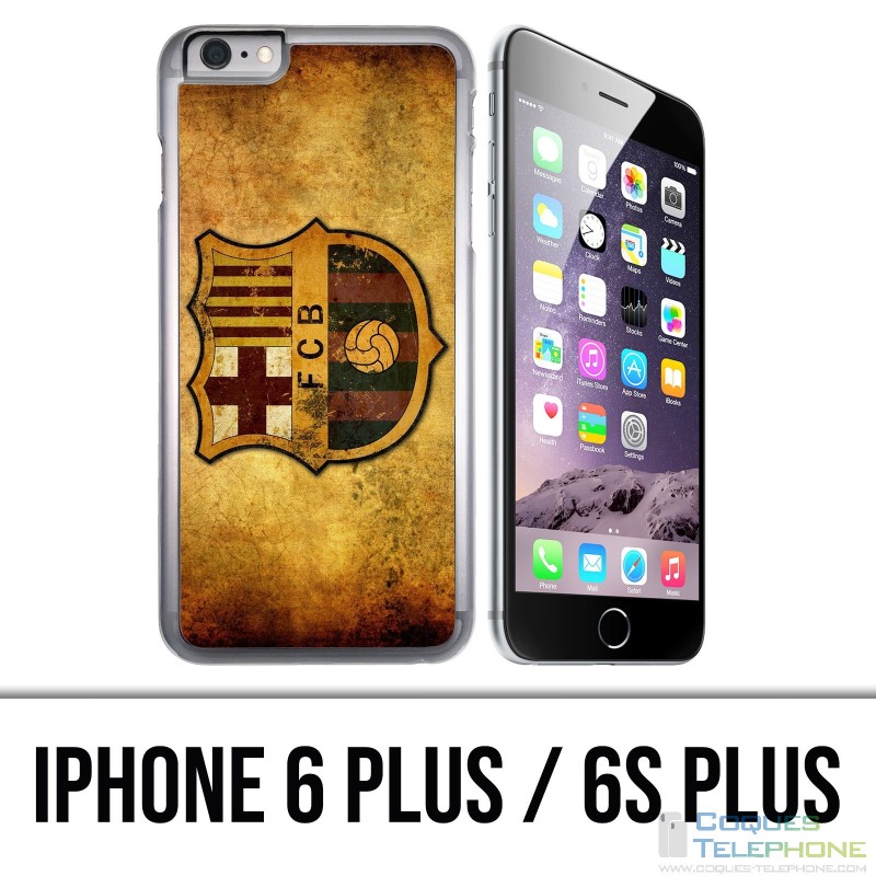 Coque iPhone 6 PLUS / 6S PLUS - Barcelone Vintage Football