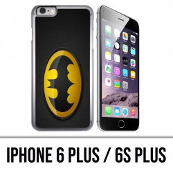 Coque iPhone 6 PLUS / 6S PLUS - Batman Logo Classic Jaune Noir