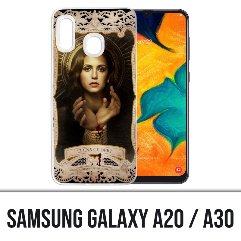 Samsung Galaxy A20 / A30 cover - Vampire Diaries Elena