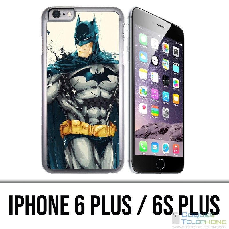 Custodia per iPhone 6 Plus / 6S Plus - Batman Paint Art