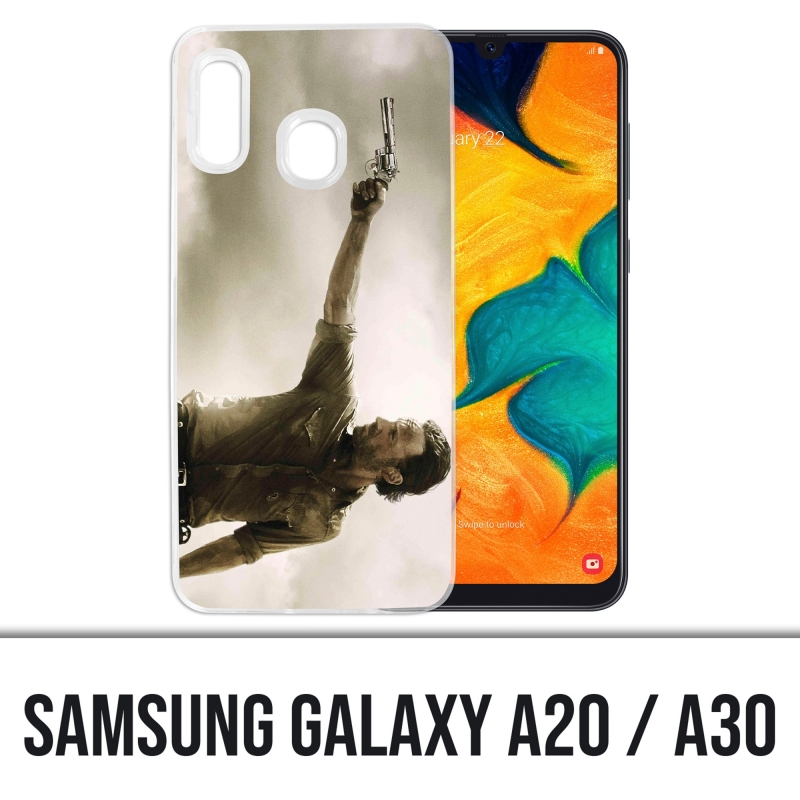 Custodia Samsung Galaxy A20 / A30 - Walking Dead Gun